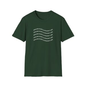 Healing Is Not A Straight Line Shirt - Image 1