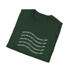 Healing Is Not A Straight Line Shirt - Image 3